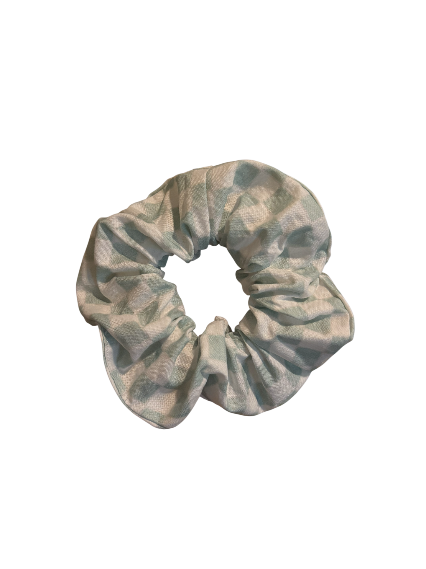 Mint Picnic Scrunchie