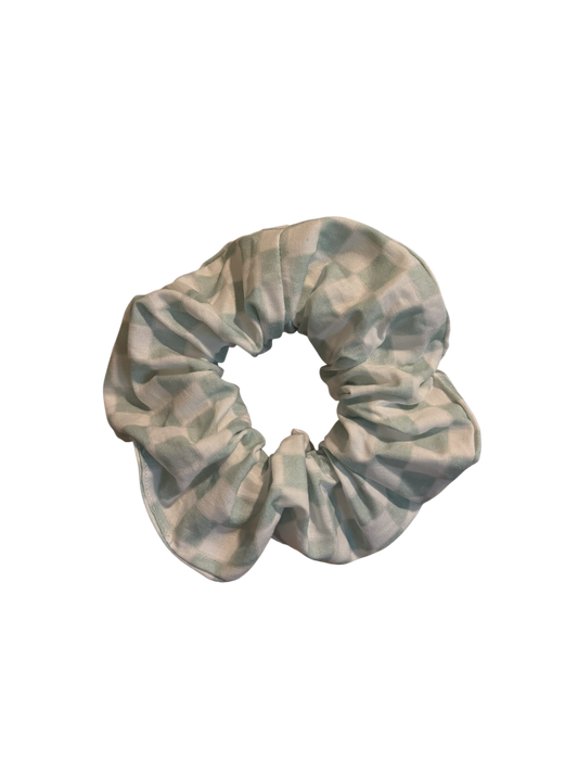 Mint Picnic Scrunchie