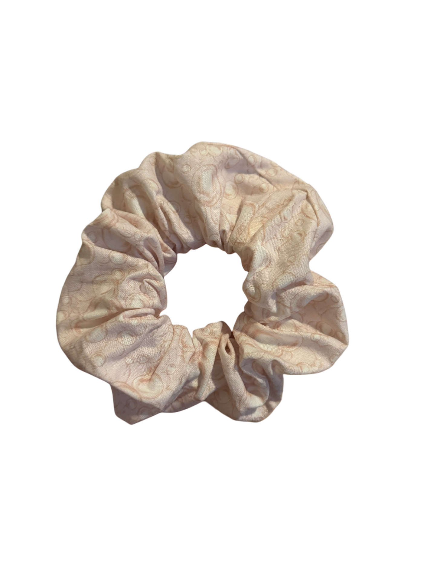 Blush Bubbles Scrunchie