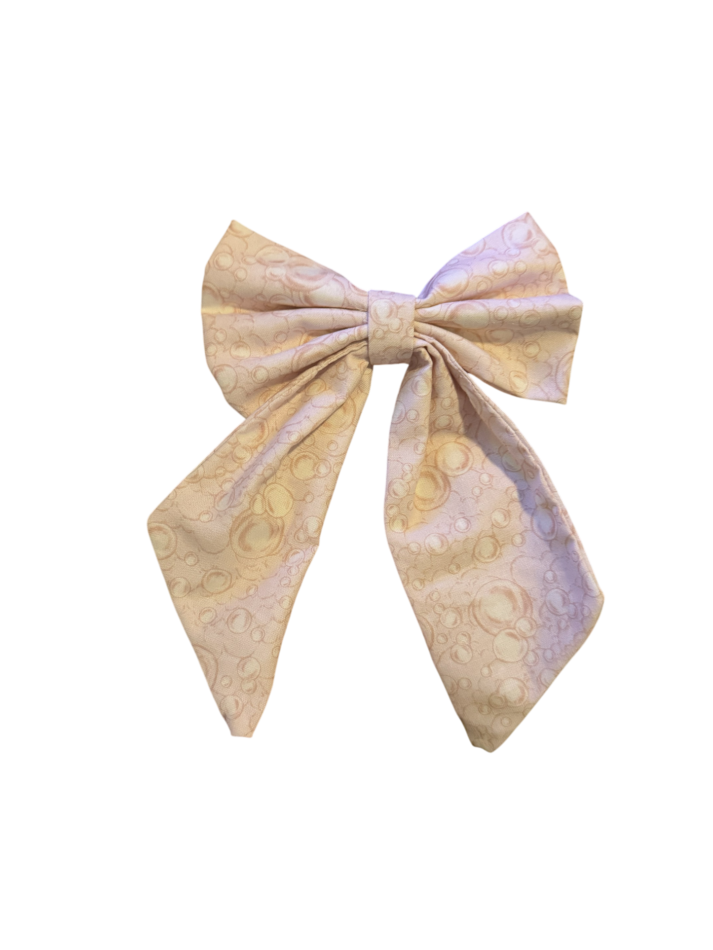 Blush Bubbles Bow