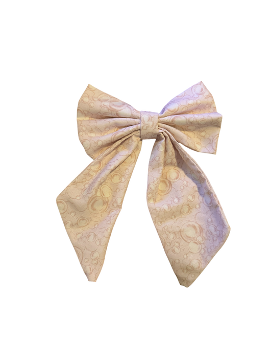 Blush Bubbles Bow