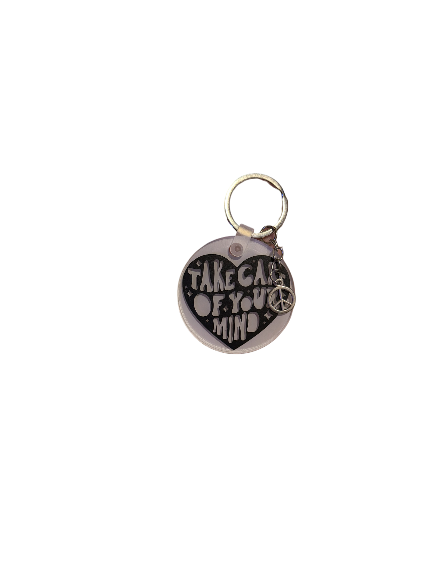 Take Care Of Your Mind Keyring
