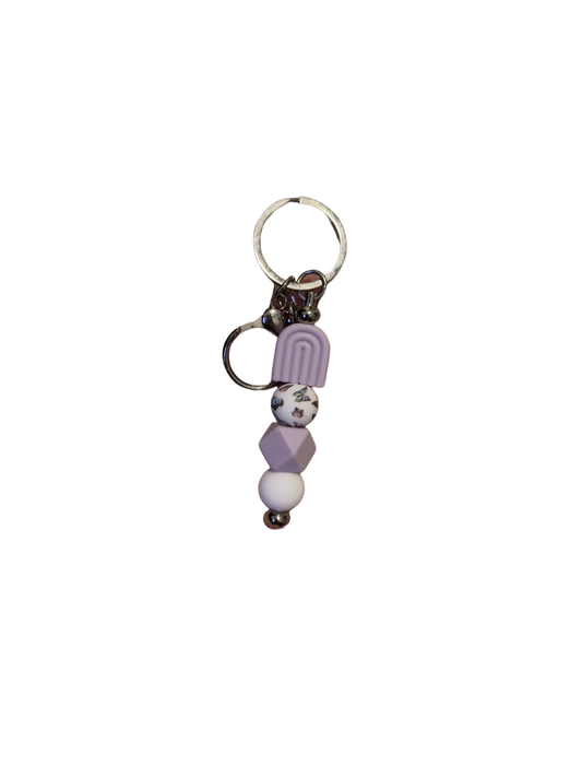 Lilac Bloom Keyring